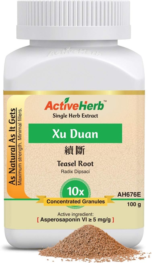 Active Herb - Xu Duan (Teasel Root) - 10 x Koncentrirana zrnca