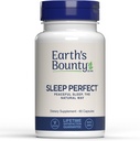 Zemeljski Bounty Sleep Perfect - Natural Sleep Aid- Made w/Herbal Extracts in L-teanin - No Grogginess - 60 Count