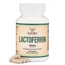 Lactoferrin 250 mg na serviranje (60 kapsul) Patented Bioferrin Lactoferrin - Superior železov dodatek za pomanjkanje železa in imunske podpore z dvojnimi lesenimi dodatki