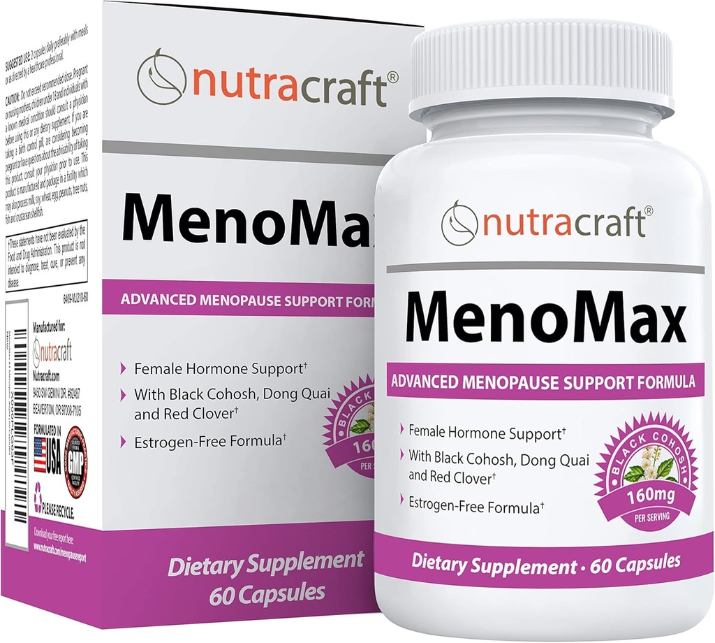 MenoMax #1 Menopause Relief Supplement 