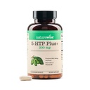 NatureWise 5-HTP 200mg dodatek iz Griffonia semen s kofaktorjem vitamina B6 - Mood podpora in naravna pomoč za spanje za odrasle - Zapoznelo-zapusti, Vegan - 60 Count[2-Mesec oskrbe]