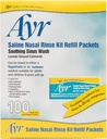 Ayr Saline Nasal Rinse Kit ponovno polnjenje paketi, 100-Count paketi (paket z 2)