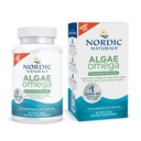 Nordic Naturals Algae Omega - 90 Soft Gels - 715 mg Omega-3 - Certified Vegan Algae Oil - Rastlinsko osnovani EPA & DHA - Srce, oko, Immune & Brain Health - Non-GMO - 45