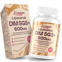 Liposomski DIM SGS dodatek - Hormonski dodatek za ženske in moške, estrogen dopolnila vsebuje Sulforaphane Glucosinolate, vitamin E, Pomegranate Fruit - Podpora Detox in antioksidant (1 pakiranje)