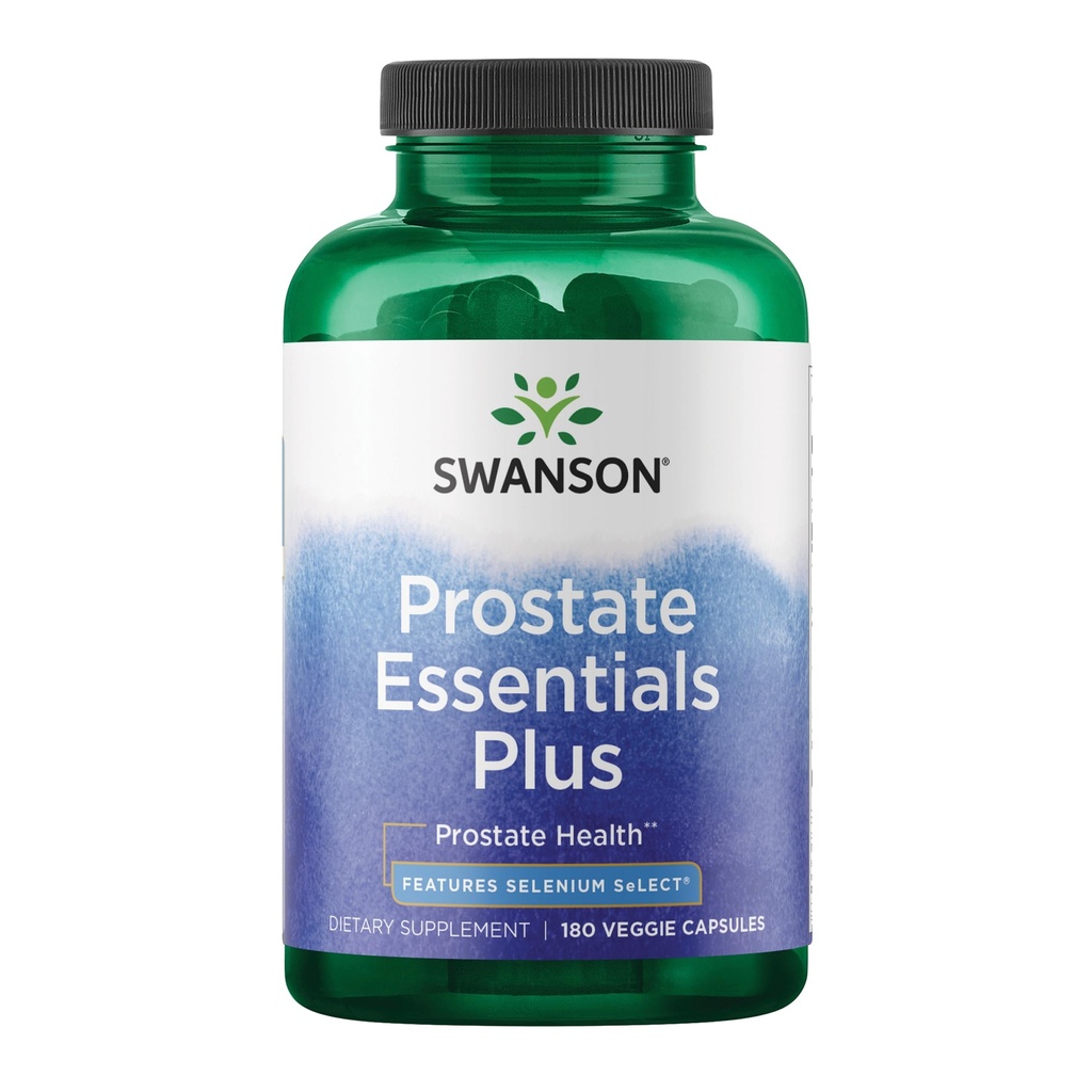 Swanson prostate Plus - Naravni dodatek za moške, ki spodbujajo zdravo urinski trakt pretok '&' Pogostnost - podpirajo splošno zdravje prostate - (180 Veggie kapsule)