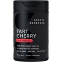 Športne raziskave Kapsule Tart Cherry - narejene iz češnje Montmorency Tart - brez GMO & Gluten - 60 tekočih softgels