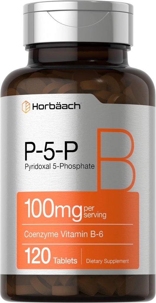 Horbäach P5P Aktiviran vitamin B6 100mg 