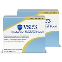 VSL #3® probiotični prašek za digestivno zdravje, IBS & UC simptomi - 450B CFUs, visoko potenco, multi-stream, živo, hlajeni probiotik, Medical Food for Gut Health Support pri moških in ženskah, 60 Pack