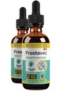 Prostavec Advanced Prostata Support Supplement - Liquid Formula za hitrejšo absorpcijo s Pygeum, Saw Palmetto, Stinging Nettle + Turmeric & Damiana - Vegan, Non-GMO - 4 fl oz