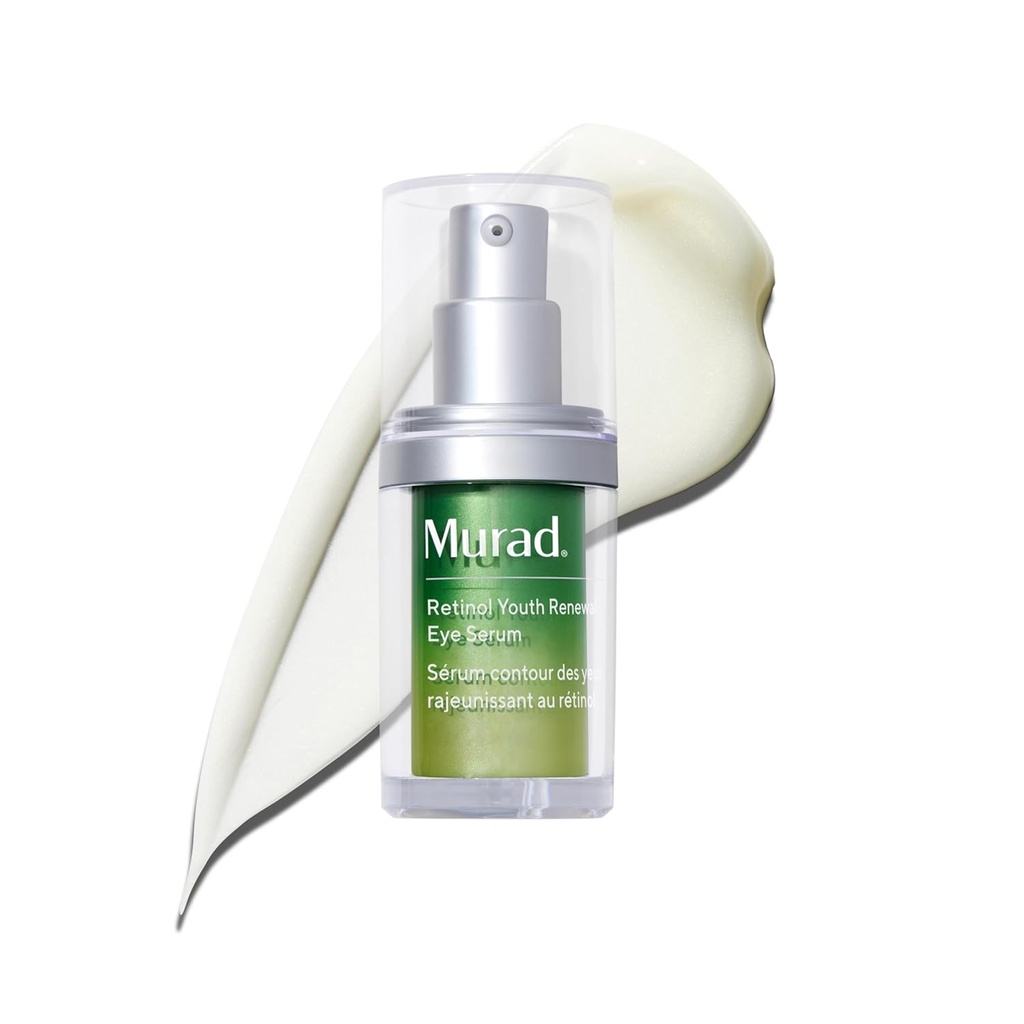 Murad Retinol Youth Obnova oči Serum - Retinol oko Serum vidno izboljšuje podolje Puffiness temni krogi in zmanjšuje videz finih linij, Nežen dovolj za nočno uporabo - 0.5 oz