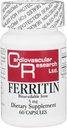 Ekološke formule Cardio Research Ferritin 60c