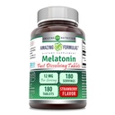 Osupljive formule Melatonin 12 mg na serviranje tablete dodatek 
