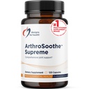Designs for Health ArthroSoothe Supreme - Skupni podporni dodatek za odrasle z glukozamin sulfat, Quercetin, Green Lipped Mussel, MSM, kitajski Skullcap + Več - Non-GMO (120 kapsul)