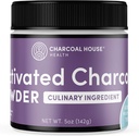 ULTRA FINE Kokos Aktiviran Charcoal powder - Kulinarične in kozmetične aplikacije, elvety gladka tekstura za napitke, sladoledne kreme, peciva, mila, Ultra Fine za soft Fine, No Grit! - 5oz