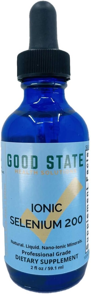 Dobro stanje tekoči Ionic Selen 200, 596, 2 fl oz, 1 štev.