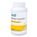 Klaire Labs SFI Health Acetil-L-Carnitine 500 mg - Hypoallergene Acetil L-karnitin dodatek - spodbuja kognitivno zdravje, proizvodnjo energije in podporo možganov (90 kapsul)