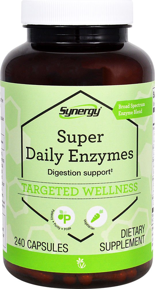 Vitacost Super dnevni encimi - 240 kapsul