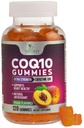 CoQ10 Gumies 100mg - 3X moč, visoka absorpcija, antioksidant dodatek za zdravje srca in proizvodnjo energije, Ultra koencim Q10 Vitamini, Coq 10 Dodatki, Non-GMO - 120 CoQ10 Gumies