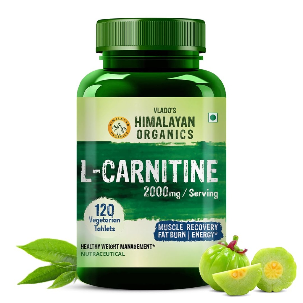 Himalajski organi L-karnitin L-Tartrat z izvlečekom zelenega čaja 2000 Mg 
