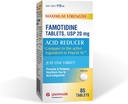 Glenmark maksimalna jakost Famotidin tablete, 20 mg, reducent kisline za lajšanje zgage, 85