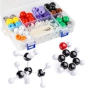 Komplet molekulskih modelov, 240 Pcs Organska molekulska kemija, Model Atom za lekcije v kemiji, kit za molekularne strukture, Ochem Science Darilo za učitelje in študente