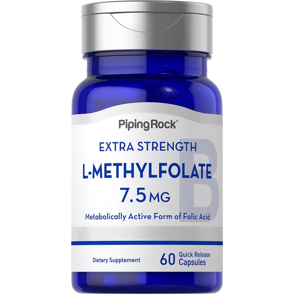 Piping Rock L-metilfolat 7,5 mg 