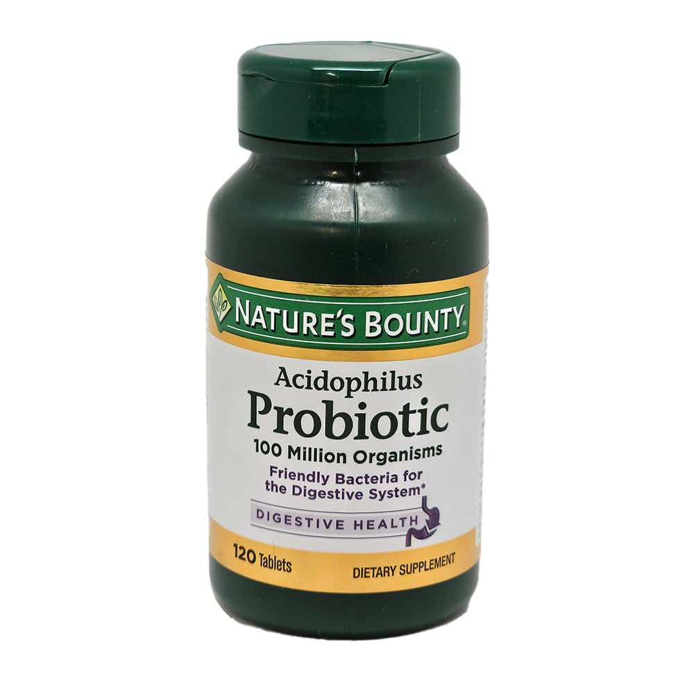 Naravne tablete Bounty Probiotic Acidophilus, 120 tablet