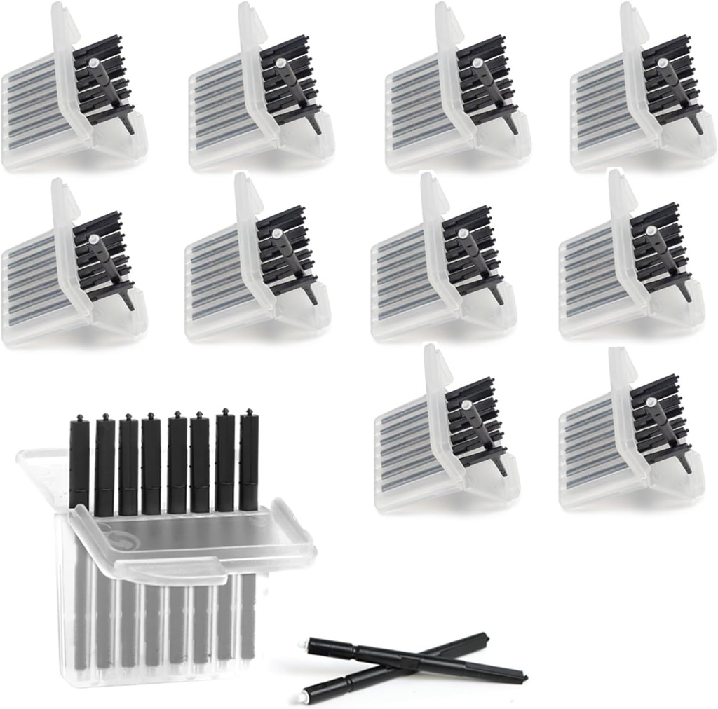 (80 Pcs) Cerustop Wax Guard Filtri za slušne pripomočke Pripomočki za Phonak, Slušni aparati Voski Filtri Resound, Widex in Unitron, Slušni pripomočki Nadomestni deli pribor za čiščenje Kit orodje(10 paketov)