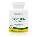 Nature Plus Biorutin 1000 mg - 90 tablet - Bioflavonoid & Rutin Complex - Podpira žilne funkcije in cirkulacijo - Vegetarian, Gluten Free - 90 serving