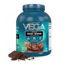 Vega proteini + prehrana - 20g Rastlinske beljakovine Pea, čokolada, 30 Serving, Vegan Keto Superfood, Antioksidant-Rich, Gluten Free, Dairy Free, Nizko karb, 2,4 kg (Packaging May Vary)