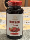 Čiščenje URIC kisline Formula - Retencija vode, vodne kapsule, diuretične tablete za zadrževanje vode, izvleček zelenega semena, raztopina sečne kisline, mlečni osat, kurkuma - 1 steklenica 60 kapsul
