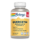 SOLARAY Quercetin Bromelain & Vitamin C, Imunski sistem, Sinus, Dihalne in antioksidant podporo dejavnosti, Vegan, 500mg Quercetin & 1,235mg VIT C, 60 dan garancije, 75 Servings, 150 VegCaps