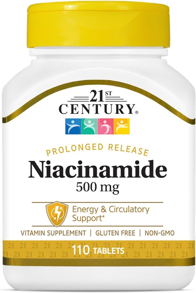 Niacinamid v 21. stoletju 500 mg tablete s podaljšanim sproščanjem - 110 ā ve