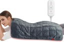 Comfytemp Težana grelna pad 17"×33" za nazaj & Cramps, ekstra velike električne grelne pad, Rojstni dan Darila za mamo Ženske Moški oče, Polno telo ogrevana pad, Globlje mišice in lajšanje bolečine