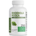 Bronson Rhodiola Rosea Vegetarijanske kapsule - Adaptogene Herb - Možgani, Stres in Mood Podpora - Non-GMO, 250 Count