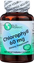 SVETOVNI ORGANIČNI klorofil 100 mg 60 kapsul, 0, 02 funt