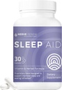 NERVE Renew Sleep Aid - prehranska dopolnila za boljši spanec - 30 kapsul - deluje hitro - nežna vsenaravni zeliščni in vitaminski Formula z melatoninom, magnezijem, cinkom, aminokislinami, zeliščnimi ekstrakti