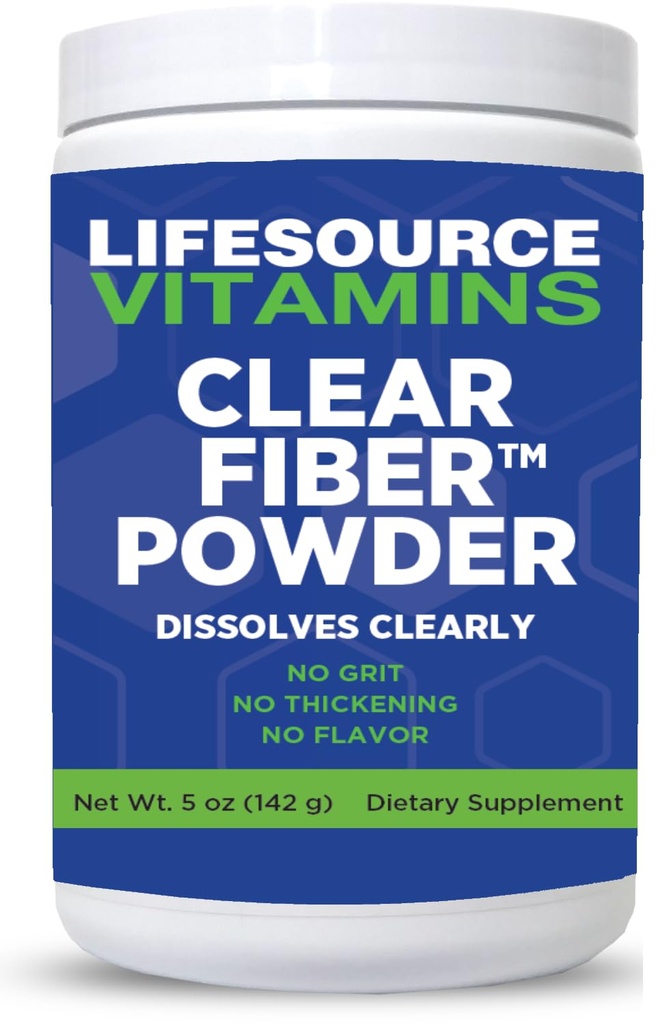 LifeSource Vitamini Clear Fiber- SunFiber- 5oz - 35 Serving