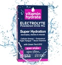 Vitamin Hydrate Elektrolit v prahu Mix, Super Hidracija, Boost Stamina & Boj utrujenost, Bursting z elektroliti, Vitamini in minerali, 0 Sladkor, Berry Splash, 10 Packs