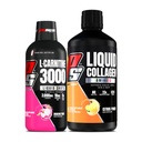 PROSUPPS L-karnitin 3000 brez stimulantov tekoči streli (zmajev sadež) Amino23 tekoči kolagen streli (Citrus Punch)