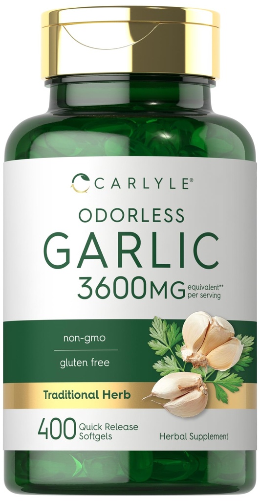 Carlyle Odorless česen softgels 3600 mg 