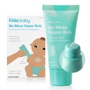 Frida Baby No-Mess Vapor Rub, Baby Vapor Drgnjenje za prsi, vratu, nazaj + noga, Nesrednja, Nafta-free, Roke-free Applicator Tube, Netrajen, Pomirjujoče Evkaliptus & Sivka za spanje