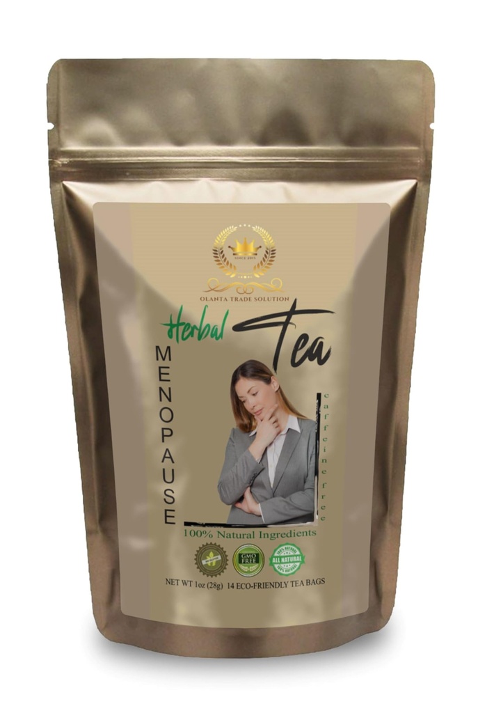Generični črni Cohosh za Menopause vroče Flashes - Menopause Zeliščni čaj - Menopause Balance Complex, Ginkgo biloba Tea Loose Leaf, Zeliščni dodatek, rdeča Clover, Pure Cinnamon - 1 Pack