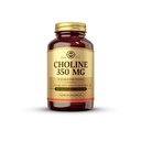 Solgar Choline 350 mg - 100 rastlinskih kapsul, pakiranje po 2 - ne-GMO, Vegan, Košir - 200 skupnih servingov