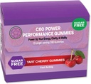 C60 Power Gumies, 1 Box of 15 Servings Sugar-free Tart Cherry - 99,99% Pure, Sublimirani C60Carbon Fullerenes in organsko kokosovo olje, Izdelano v ZDA, Podpira energijo in duševno jasnost