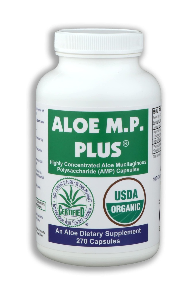 Kapsula, USDA Organski polisaharidi Aloe Vera Dodatek za digestivno in imunozdravje