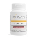 Integrativne terapije B12-aktivna - B12 dodatek za živčno funkcijo podpora* - žvečljiva podpora - Mlekarna, soja & Gluten-free - češnjeva aroma, 30 žvečljive tablete (30 serviranja)
