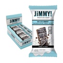 JiMMYBAR! - Piškotki N Cream Protein Bar 19g Protein Bar - 7g Nizki sladkor - 12 Count - 58g Zdravilne čokoladice - Funkcionalni prigrizek s pravimi živilskimi sestavinami - ročno sušena čokolada - izdelana s pravimi arašidi
