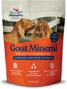 Manna Pro Goat Mineral Supplement, Essential Vitamini & Minerals za rast in razvoj, vključuje amonijev klorid in mikrobialno mešanico za digestivno zdravje, 8 lbs