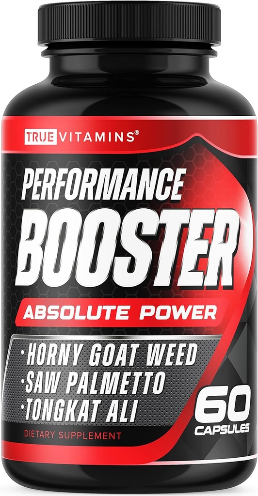 Testosteron Booster dodatek za moške - Test zmogljivosti Boost - Moški povečanje širitve tablete - Izboljšati energijo, vzdržljivost, Stamina, moč, Drive & Muscle rast - 60 Kapsule - 30 Servis